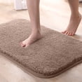 thumbnail image 2 of Ohufall Non Slip Floor Mat Kitchen Mats For Floor Washable Rugs Bathroom Decor Thick Floor Mat Carpet Simply Kitchen Bathroom Door Absorbent Mat, 2 of 8