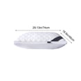 thumbnail image 3 of Neck Support Pillow | Cervical Pillow for Sleeping | Adjustable Height Contour Pillow | Breathable Memory Foam Pillow for Side and Back Sleepers | Home and Travel Use, 3 of 6