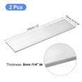 thumbnail image 2 of Unique Bargains Square Aluminum Flat Bar, 2 Pack 1/4' Thickness 2-15/16' Width 12' Length, 2 of 5