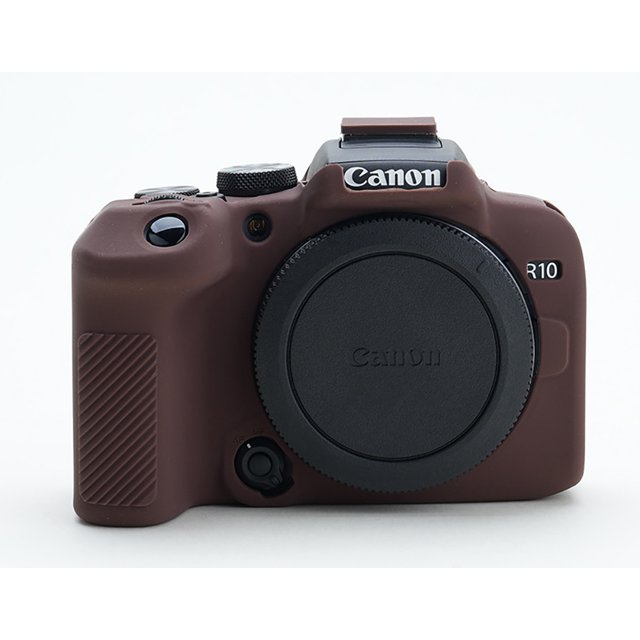 GadgetCom Étui de Protection en Silicone pour Canon EOS R10 - Antichoc, Anti-Rayures, Protection Intégrale, Design Facile à Saisir