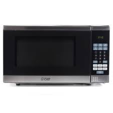 Commercial Cool Counter Top Microwave With Stainless Steel Trim, 0.7 Cubic Feet