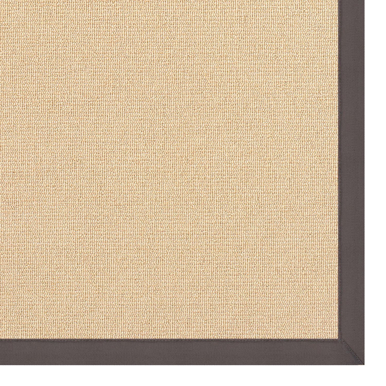 Tapis d'appoint Athena naturel et ardoise 1 pi 10 po x 2 pi 10 po