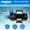 thumbnail image 3 of Swimline HydroTools Hydro Flo 0,25 HP Pompe pour Piscines hors Terre, 3 of 9