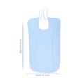 thumbnail image 4 of Bavoir Adulte, Bavoir Réutilisable et Lavable Imperméable Ajustable Lavable en Machine et à Sec. avec Attrape-Miettes Optionnel pour Adulte Senior Personnes Âgées, 4 of 8
