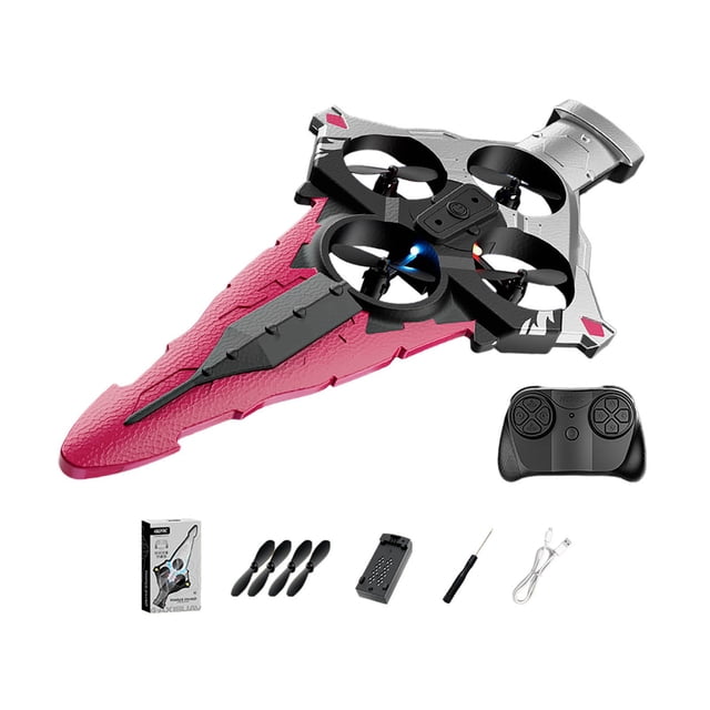 Winged Flying for Indoor Outdoor Play Featuring Gesture Control and 360° Propeller Freedom with Dynamic LED Light Show