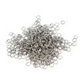 thumbnail image 1 of Abbracc Wholesale 500Pcs Open Jump Rings Metal Connectors DIY Jewelry Making - 5mm, 1 of 7