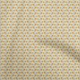 thumbnail image 1 of oneOone Cotton Flex Pale Yellow Fabric Animal Craft Projects Decor Fabric Printed By The Yard 40 Inch Wide, 1 of 5