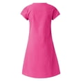 thumbnail image 4 of AMERTEER Robe Décontractée en Coton Style Été pour Femmes, 4 of 7