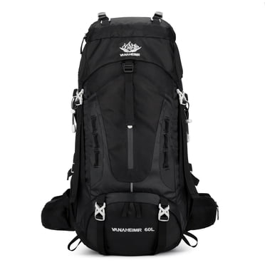 60L Travel Hiking Camping Backpack with Rain Cover,Backpack Water Resistant,Climbing Backpack for Men Women