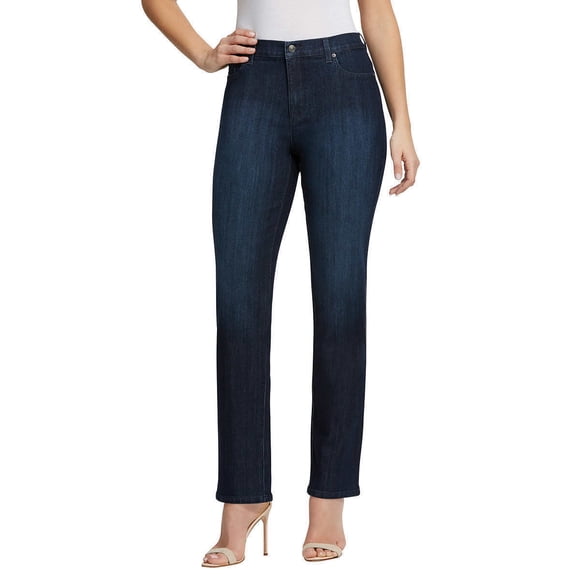 GLORIA VANDERBILT Women's Size Amanda Classic High Rise Tapered Jean, Portland Wash, 18 Plus Short