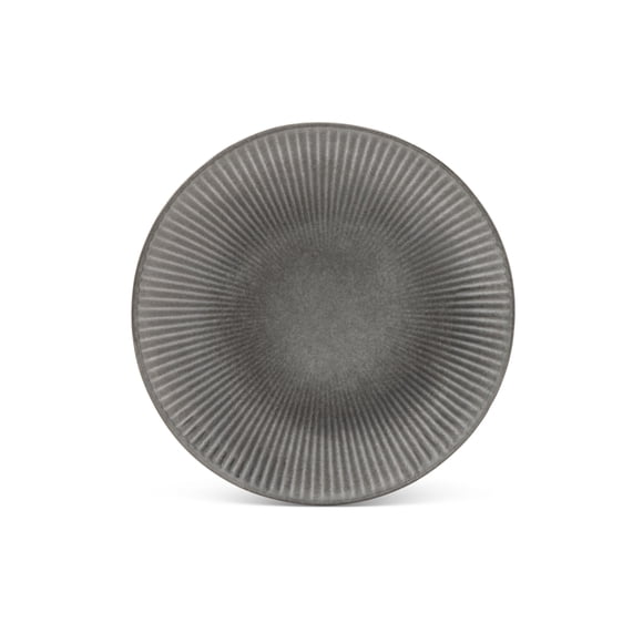 Assiette à salade en grès gris Sawyer de Better Homes & Gardens