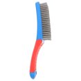 thumbnail image 4 of Wire Brush Steel Wire Brush Scrub Brush Multi Purpose Hand Tool Scrubbing Cleaning Brush, 4 of 5
