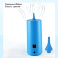 thumbnail image 4 of Electric Air Balloon Pump, Portable US Plug 100-240V Electric Inflator Pump Double Layers Adapter Nozzle  for Party for Swimming Rings, 4 of 7