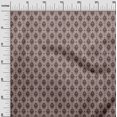 thumbnail image 3 of oneOone Velvet Peach Fabric Asian Ikat Sewing Material Print Fabric By The Yard 58 Inch Wide, 3 of 4