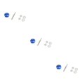 thumbnail image 2 of Ruiboury Lightweight Hood Lock For Car Modification Security Sleek Affordable blue DP16-25 3Set, 2 of 6