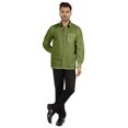 thumbnail image 2 of Bestman Solid Formal Shirt For Mens Button Down Shirt Front Patch Pocket Office Wear, 2 of 7