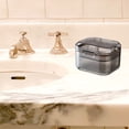 thumbnail image 2 of MTBLYS 3 Layer Denture Box Portable Retainer Case with Filter Denture Bath Cup Mouth Guard Travel Container Soaking Storage for Braces Aligner, 2 of 6