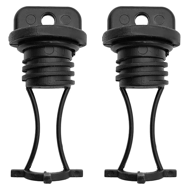 Yeacher 2 PCS Kayak Drain Plugs Thread Hull Drain Suit Scupper Plug for Kayaks Canoes Boats