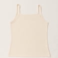 thumbnail image 4 of Besolor Camisoles pour Femmes Été en Dentelle Patchwork Col Ras du Cou Sans Manches à Bretelles Spaghetti Camis Confortables Couche de Base Ajustée Débardeur, 4 of 7