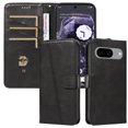 thumbnail image 1 of Phone Case for Google Pixel 8 5G Magnetic PU Leather Card Slots Durable Wallet Cover, 1 of 5