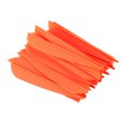 thumbnail image 1 of Arrows Vanes 4 Inch Plastic Feather Fletching for DIY Archery Arrows 50 Pack(Orange), 1 of 8