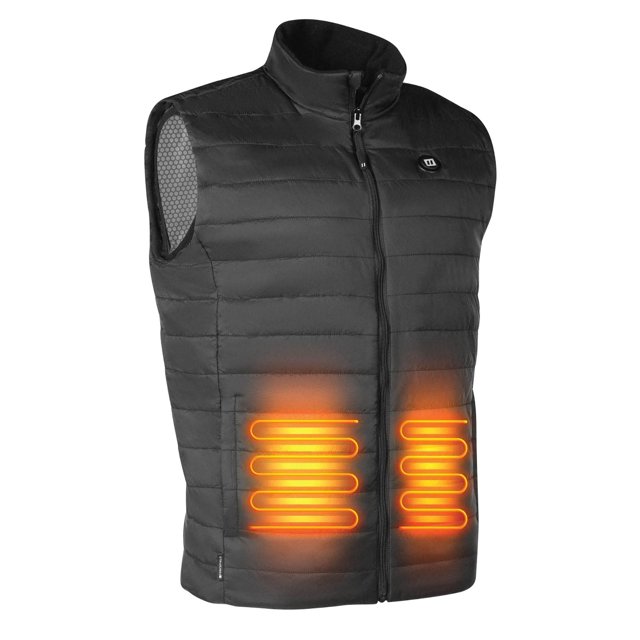 Forcefield Gilet Chauffant Léger Unisexe avec Nouvelle Doublure Intérieure Infusée de Graphène (Pile Incluse)
