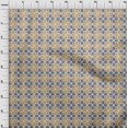 thumbnail image 3 of oneOone Polyester Lycra Fabric Check & Triangle Ikat Printed Craft Fabric BTY 56 Inch Wide, 3 of 4