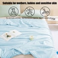 thumbnail image 2 of Cool Comforters for Hot Sleepers,Cool Feeling Friendly Solid Color Washed Summer Breathable Comforter for Bed, 2 of 6