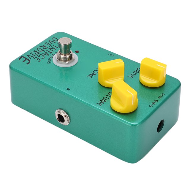 Classic Tube Screamer Pedals, Overdrive Pedal Light Weight 7mA Excellent Tone For Electric Guitar