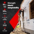 thumbnail image 3 of Lift Ladders 18’ Reach 5 in 1 Multi Position Aluminum Step Ladder, Silver, 3 of 10
