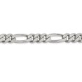 thumbnail image 3 of Chaîne Cheville Figaro en Argent Sterling 925 9mm, 3 of 5