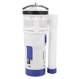 Height Adjustable G1/2 Toilet Cistern Fill Valve – Plastic Inlet Valve, 8.27-12.6 Inch Range, Silent Water Saving Design, Hand Press Flush