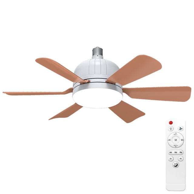 Graflsoa Ventilateur de Plafond à 6 Pales avec Télécommande, Offrant une Température de Couleur Réglable de 3000K à 6500K et une Puissance de 40W. le Ventilateur Comprend six Pales orange Détachables et un Luminaire Blanc compact. Comprend une Télécommande Multifonctionnelle pour la Vitesse du Ventilateur, la Luminosité de la Lumière et les Réglages de Température de Couleur. Convient aux Intérieurs Modernes, Améliore l'Éclairage et la ventilation dans les Chambres, les Salons et les Bureaux.