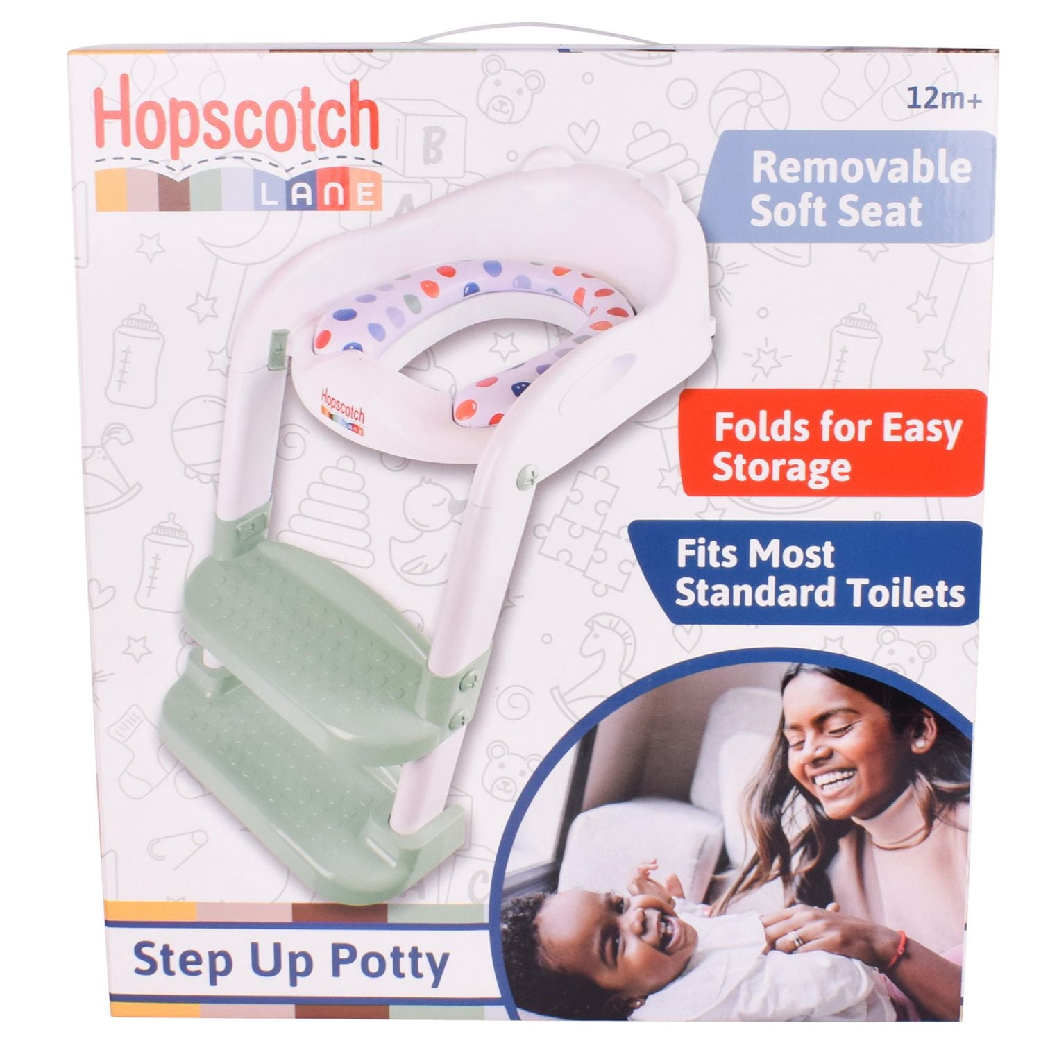 Hopscotch Lane Siège de toilette avec échelle