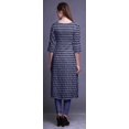 thumbnail image 4 of Bimba Tunique Droite à Manches 3/4, Hauts Imprimés, Kurta, Tenue d'Été pour Femmes, 4 of 6