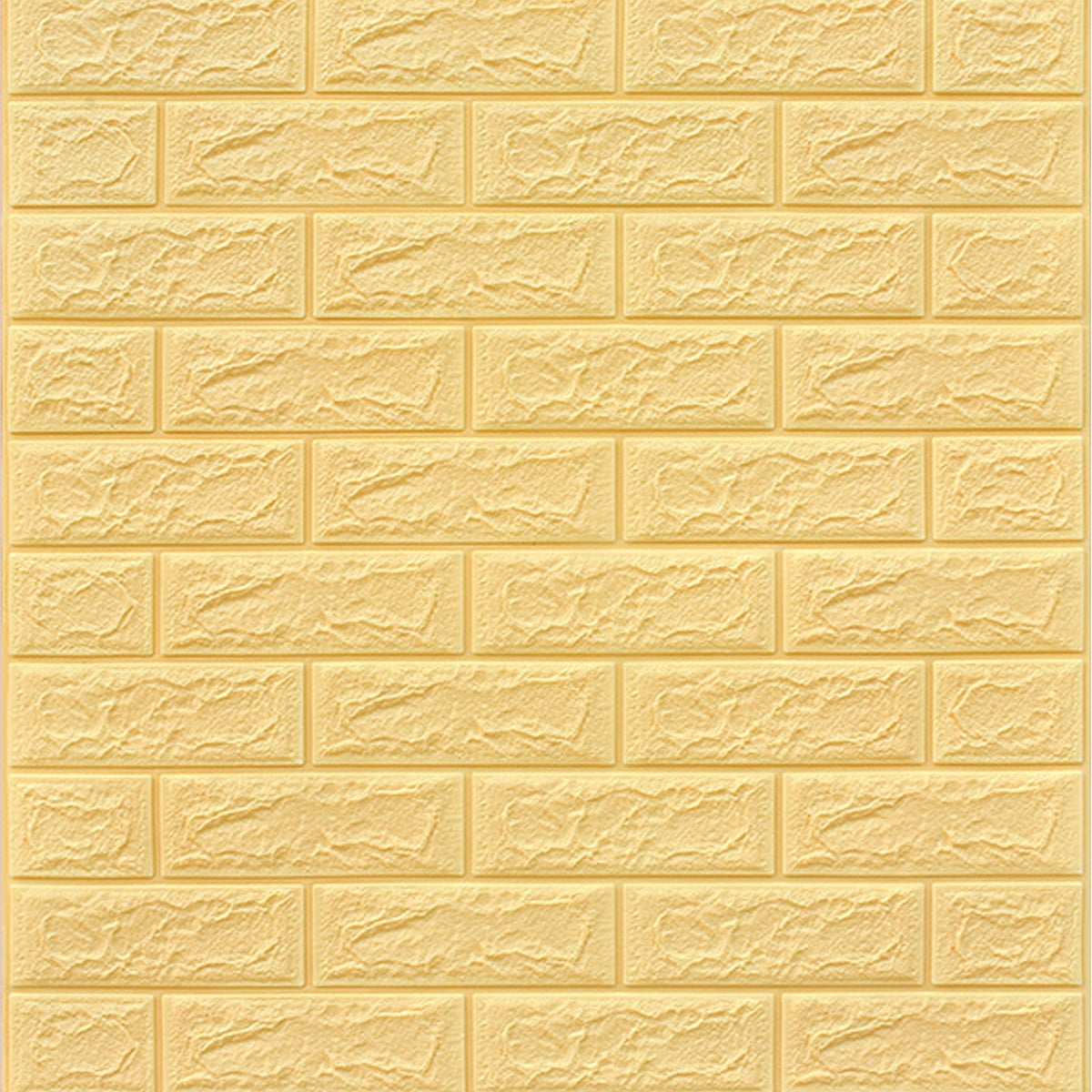 Gray 70x77cm PE Foam Self Adhesive 3D Wall Stickers Wallpaper