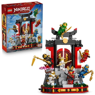 LEGO NINJAGO Le Socle d’Exposition de Personnages Ninjas – 15e Anniversaire 71866