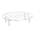 thumbnail image 2 of Lipstore Air Fryer Stand Metal Air Fryer Accessories for Vegetables Cookies Breakfast Steam Rack, 2 of 8