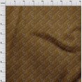 thumbnail image 4 of oneOone Polyester Spandex Brown Fabric Abstracts Fabric For Sewing Printed Craft Fabric By The Yard 56 Inch Wide, 4 of 5