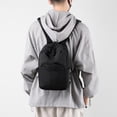 thumbnail image 4 of RXIRUCGD Classic Basic Black Backpack For Women,Waterproof High School Bookbag,Lightweight Casual Travel Daypack,College Backpack Men,Middle School Bag For Girls Boys Black, 4 of 8
