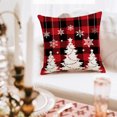 thumbnail image 1 of Taie d'Oreiller de Noël pour Canapé Coussin de Dos, 1 of 8