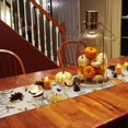 thumbnail image 2 of Thanksgiving Table Runner 72inches Long, Washable Fall Table Runner Cloth for Kitchen Dining, Wedding, Party, Coffee, Outdoor Use, Pumpkins Autumn Leaf Tabletop Decoration Harvest, 2 of 6