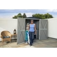 thumbnail image 2 of Spacemaker Patio Shed, 6x3, Flute Grey and Anthracite, 2 of 8