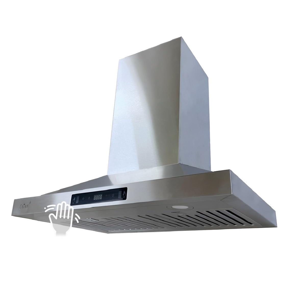 Hotte de cuisine CROWN 30" 900 CFM, contrôle gestuel en acier inoxydable, hotte murale avec filtres à baffle, 2 X lumières LED PRO-B09/30