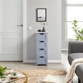 thumbnail image 3 of Yaheetech Free-Standing Bathroom Floor Cabinet with 4 Drawers, 3 of 6