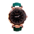 thumbnail image 1 of Montre à Quartz Mode Décontractée pour Femmes Cadran Scintillant Ciel Bracelet en Cuir, 1 of 8