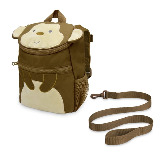 Sac à dos harnais de sécurité Goldbug avec attache amovible, harnais de marche pour tout-petits, ours