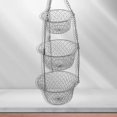 thumbnail image 3 of Fruit Vegetable Basket Fruit Hanger Storage Stand Kitchen Organiz , multi, 3 of 8