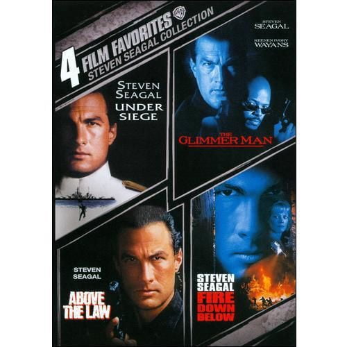 4 Film Favorites: Steven Seagal: Under Siege / Glimmer Man / Above The Law / Fire Down Below