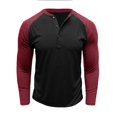 thumbnail image 4 of WEAIXIMIUNG Christmas Men 2025 Spring/summer Relaxed Sports Large Size Color Matching Lapel Shirt, 4 of 7